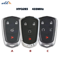 Корпус смарт-ключа 3+1 кнопка/4+1 кнопка HYQ2ES для Cadillac XT4/XT5/XT6