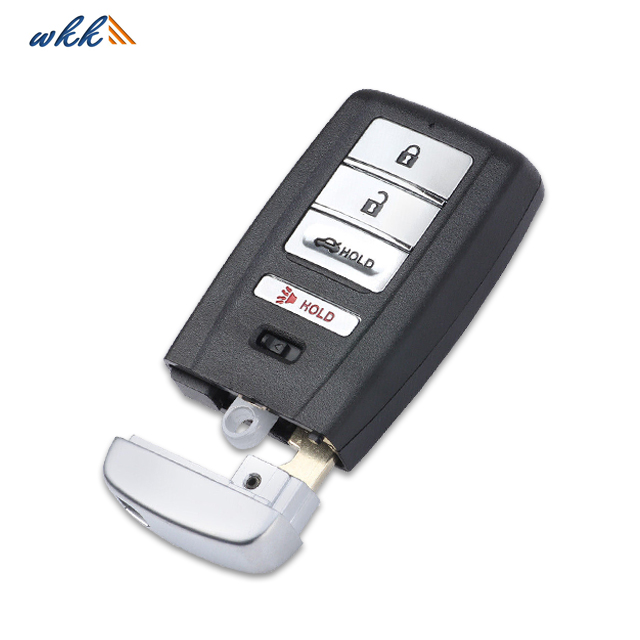 Умный дистанционный автомобильный ключ KR5V1X с 3+1 кнопками для Acura ILX/RLX/TLX