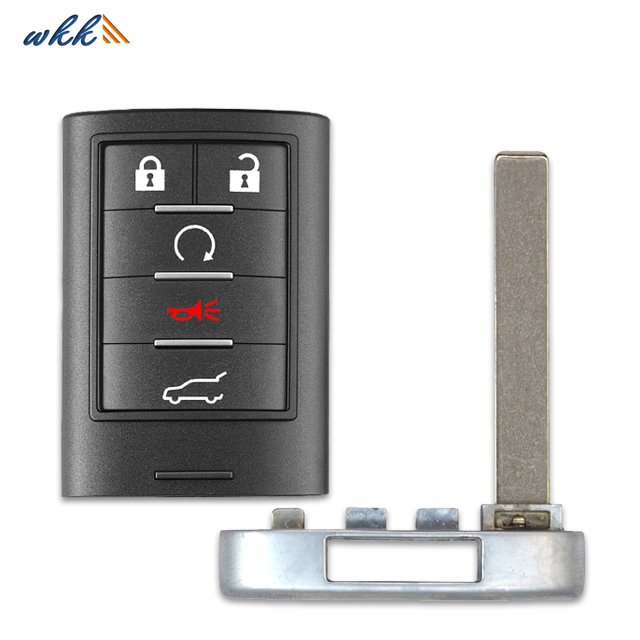 3+1 кнопки 22865375 NBG009768T Смарт-ключ для автомобиля Cadillac SRX 2010-2015 гг.
